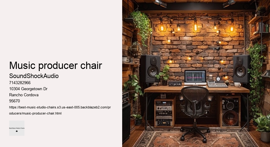 music producer chair